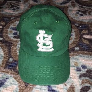 St. Louis Cardinals dad hat Green